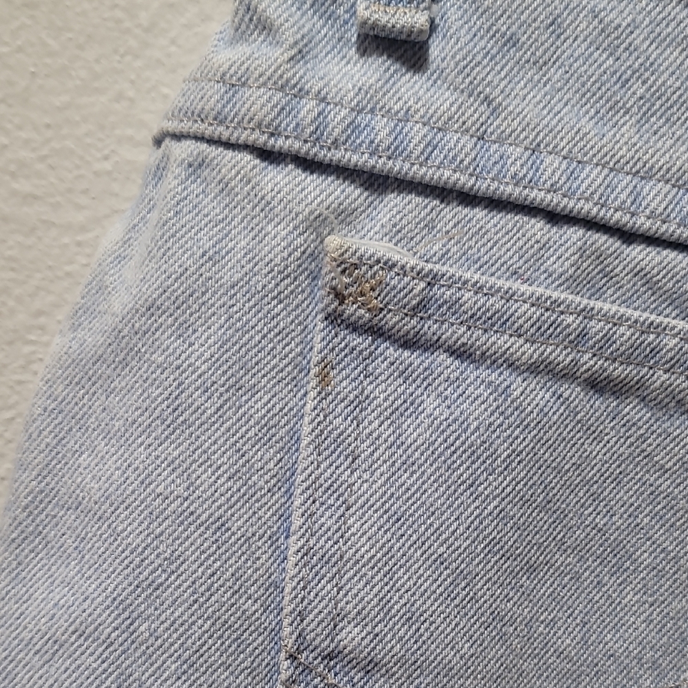 Lee 18Med Light Blue Summer High-rise Vintage Staple 90's Modern Mom Jean Shorts - Picture 11 of 14